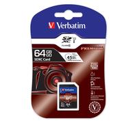 VERBATIM - 44024 - Verbatim - Scheda SDHC XC Class UH S-1 - 44024 - 64GB - VERB44024 - Conf. da 1 Pz.
