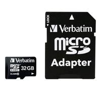 Verbatim 44083 MICRO SDHC 32GB CL 10 ADAP Scheda microSDHC 32 GB Class 10 incl.