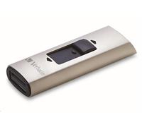 Verbatim 47690 Flash Drive Store 'n' Go, 128GB, SSD Vx400, USB 3.0, argento