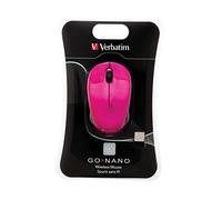 Verbatim 49043 Mouse Wireless, Rosa