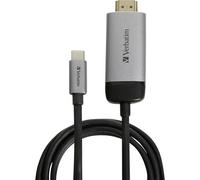Verbatim 49144 USB-C® Cavo adattatore [1x spina USB-C® - 1x Spina HDMI] 1.50 m