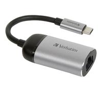 Verbatim 49146 Adattatore USB-C Presa USB-C A Presa RJ45 0,10 M Porte USB Hub A