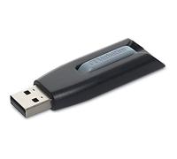 Verbatim 49189 Store 'N' GO V3 Memoria USB portatile 128 GB, Colore: Grigio, Marrone