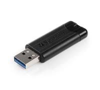 Verbatim 49320 Drive USB 3.0 256GB PinStripe - Nero