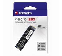 Verbatim 49363 Unità interna SSD, M.2 SATA III, 512GB, GB, Vi560, 560 MB/s-R, 520 MB/s-W