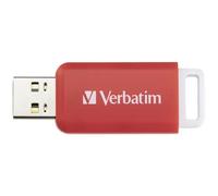 Verbatim 49453 V DataBar USB 2.0 Drive Chiavetta USB 16 GB Rosso USB 2.0