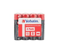 Batterie alcaline AA, confezione da 4
