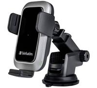 Verbatim 49554 Caricatore a induzione FWC-03 Pro Qi Fast Wireless Car Charger