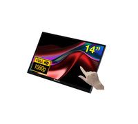 Verbatim 49591 Monitor PC 35,6 cm (14") 1920 x 1080 Pixel Full HD LCD Touch screen Nero