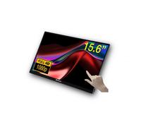 Verbatim 49592 Monitor PC 39,6 cm (15.6") 1920 x 1080 Pixel Full HD LCD Touch screen Nero