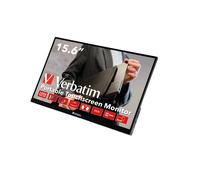 Verbatim pmt-15 monitor portatile 15.6 touchscreen full hd 1080p 16:9 6ms hdmi usb-c