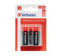 VERBATIM - 49922 - Pila mezzatorcia - C - 49922 - alcalina - Verbatim - blister 2 pezzi - VERB49922 - Conf. da 1 Pz. - 49922