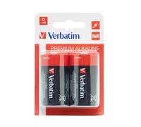 VERBATIM - 49923 - Pila torcia - D - 49923 - alcalina - Verbatim - blister 2 pezzi - VERB49923 - Conf. da 1 Pz. - 49923