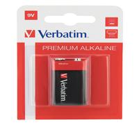 VERBATIM - 49924 - Pila Transistor - 9V - 49924 - alcalina - Verbatim - blister 1 pezzo - VERB49924 - Conf. da 1 Pz. - 49924
