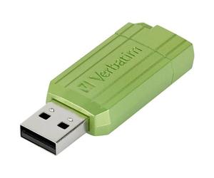 Verbatim 49958 USB DRIVE 2.0 PINSTRIPE Chiavetta USB 32 GB Eucalipto, Verde US