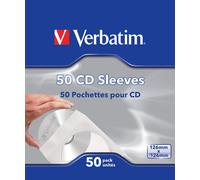 Verbatim 50 custodie per CD (VERBATIM CD-DVD PAPER SLEEVES 50 PACK)