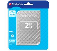 Verbatim 53198 Disco Rigido Portatile 2TB Argento