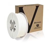 VERBATIM 55050 - Filamento PET-G, bianco, 1,75 mm, 1 kg