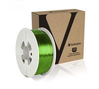 Verbatim Filamento per stampante 3D 55057 PET‑G 1.75 mm 1 kg Verde (trasparente)