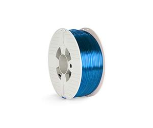 Verbatim 55064 - Filamento Pet-G 2, 85 mm, Blu Trasparente