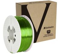 Verbatim 55065 Filamento per stampante 3D PETG 2.85 mm 1 kg Verde (trasparente)