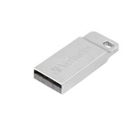 Verbatim 98750 Metal Executive Store'n' go Flash USB 2.0, 64 GB, Argento