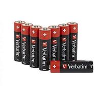VERBATIM Batterie alcaline AA Premium I 1,5V I Pile stilo AA-LR6 I Stilo AA I Pile per lettori MP3, fotocamera, telecomando, rasoio ecc. I Pile alcaline Premium I 8 pezzi