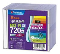 Verbatim BD-R XL 100GB Blu-ray Discs 20 dischi Stampabile 2-4x velocità VBR52...