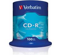 Verbatim Campana 100 PZ CD-R 700 Mb CD-R Extra Protection 43411