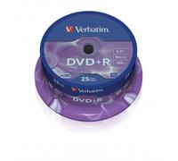 Verbatim Campana 25 DVD+R Matt Silver 4.7GB