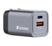 Verbatim Caricabatterie Universale Ricarica Veloce AC 35W Nero e Grigio