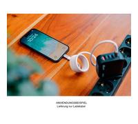 Verbatim Cavo di ricarica USB-C/USB-C da 1,2 m Sincronizzazione+Carica, 100W, 480MBit/s, magnetico grigio