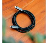 Verbatim Cavo di ricarica USB-C/USB-C nero da 1,2 m da 240 W, sincronizzazione+carica, 40 GBit/s