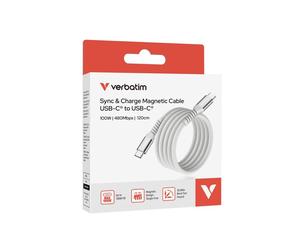 Verbatim - Cavo USB-C to USB-C 100W - Grigio - 31854 - 120cm