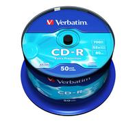 Verbatim - Scatola 50 CD-R DataLife Plus Extra Protection - 1x-52x - serigrafato - 43351 - 700MB Quantita min. 1