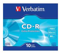 Verbatim CD-R Extra Protection 700 MB 52x 10 pz