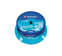 Verbatim CD-R 80MIN Datalife - Confezione da 25