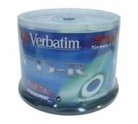 Verbatim CD-R 80MIN Datalife - Confezione da 50
