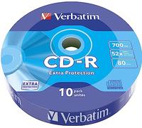 Verbatim CD-R 52X 700MB 10PK OPS Wrap EP 10 pz