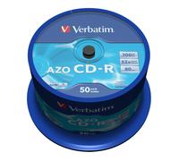 Verbatim CD-R AZO Crystal 700 MB 52x 50 pz