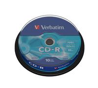 Verbatim 10 CD-R Extra Protection 700MB 52x Spindle box - 43437