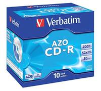 Verbatim CD-R AZO Wide Inkjet Printable 700 MB 52x 10 pz