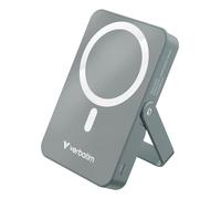 Verbatim Power Bank con Standfuß mag.wireless 10000mA grau 32268 Caricabatteria