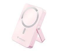 Verbatim Power Bank con Standfuß mag.wireless 10000mA rosa 32267 Caricabatteria