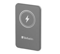 Verbatim Charge 'n' Go Polimeri di litio (LiPo) 5000 mAh Carica wireless Grigio