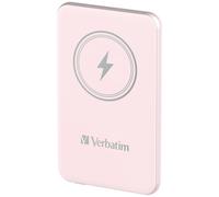 Verbatim Charge 'n' Go Polimeri di litio (LiPo) 5000 mAh Carica wireless Rosa