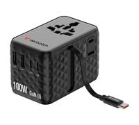 Verbatim Charge´n´ Travel 100W Universal Adapter with Caricabatteria 30191