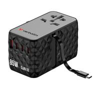 Verbatim Charge'n' Travel Diamond 85W Retractable Cable Caricabatterie 32127