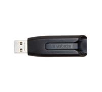 Verbatim chiave USB 128GB USB 3.0 scorrevole nera con alta velocità