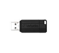 Verbatim Chiave USB PinStripe 64GB Tipo-A Nero con Protezione Password